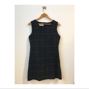 90’s vintage tartan mini dress